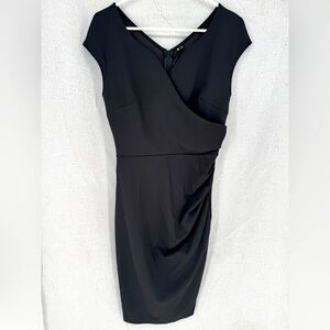 Miusol Black Asymmetrical Sleeveless Dress